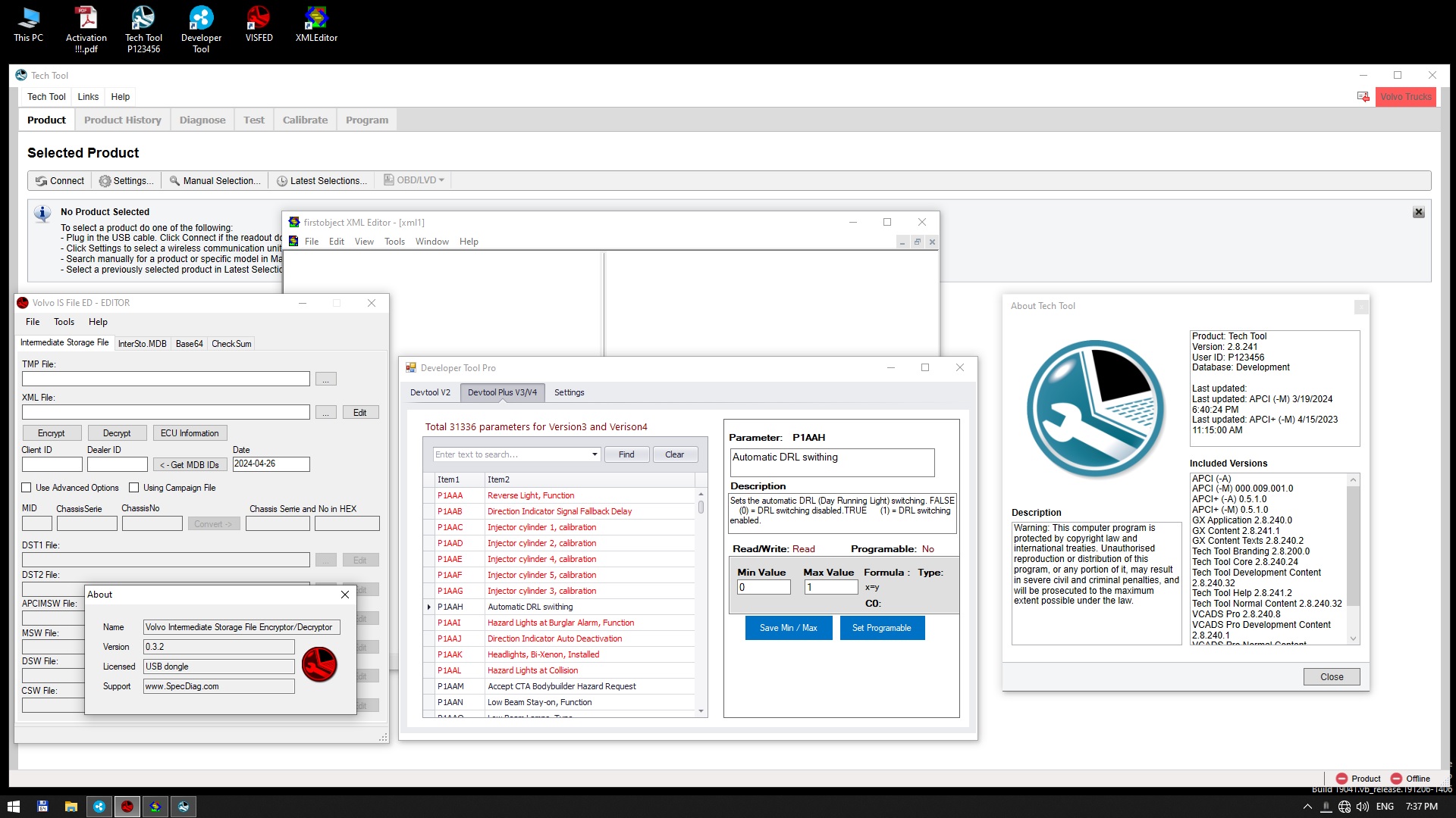 Volvo Premium Tech Tool v2.8.241 03.2024 - Image 2